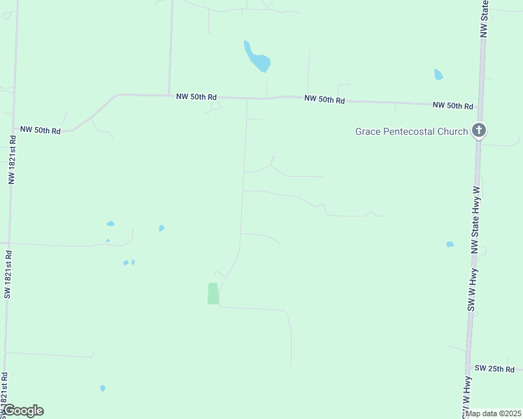 map of restaurants, bars, coffee shops, grocery stores, and more near 21 Northwest 1771 Road in Kingsville