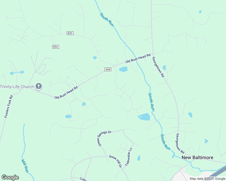 map of restaurants, bars, coffee shops, grocery stores, and more near 6404 Cotswold Way in Broad Run