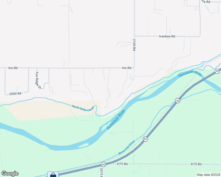 map of restaurants, bars, coffee shops, grocery stores, and more near 8350 2085 Road in Orchard City