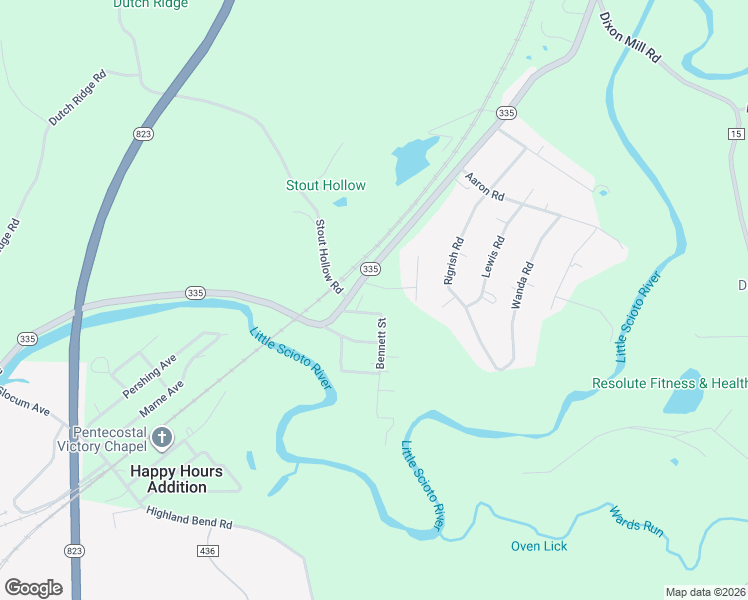 map of restaurants, bars, coffee shops, grocery stores, and more near 67 Merwin Avenue in Portsmouth