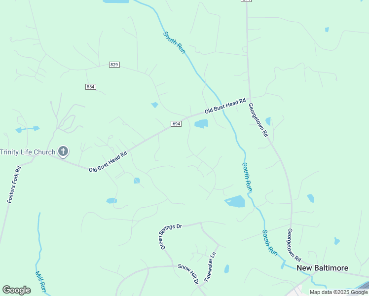map of restaurants, bars, coffee shops, grocery stores, and more near 6374 Cotswold Way in Broad Run