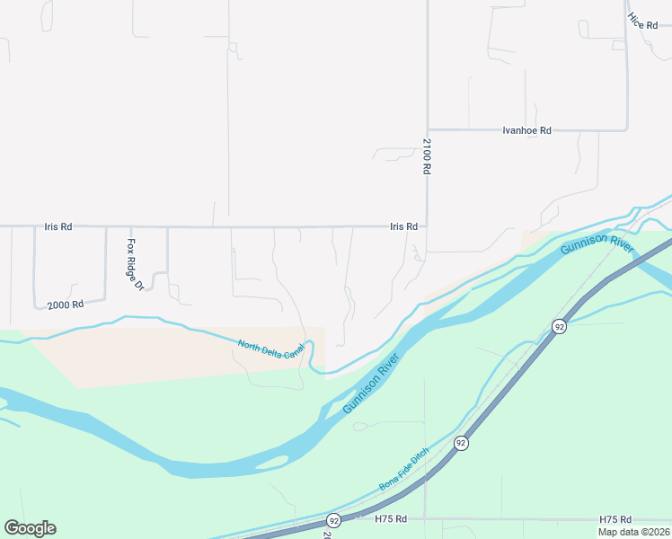 map of restaurants, bars, coffee shops, grocery stores, and more near 8350 2085 Road in Orchard City