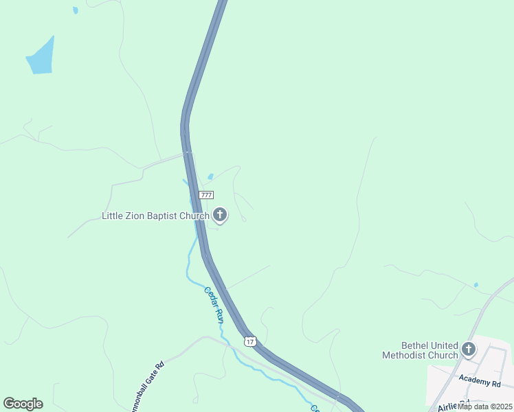map of restaurants, bars, coffee shops, grocery stores, and more near 7533 Autumn Woods Lane in Warrenton