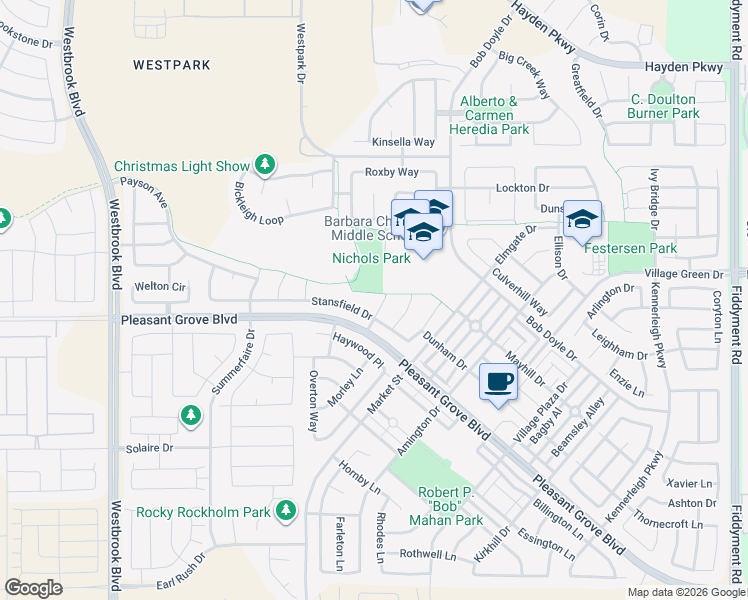 map of restaurants, bars, coffee shops, grocery stores, and more near 325 Somerton Court in Roseville