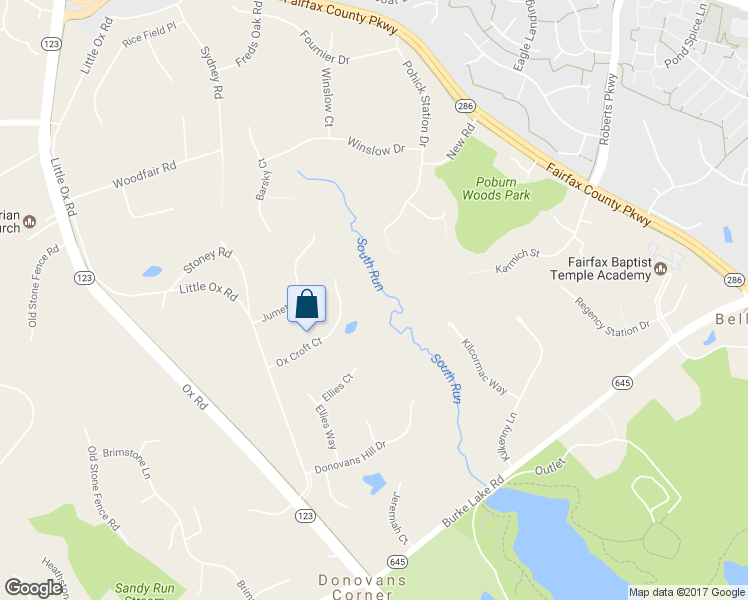 map of restaurants, bars, coffee shops, grocery stores, and more near 6318 Pohick Station Drive in Fairfax Station
