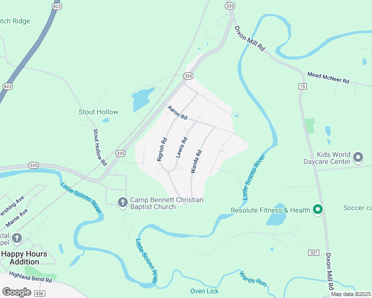 map of restaurants, bars, coffee shops, grocery stores, and more near 133 Lewis Road in Portsmouth