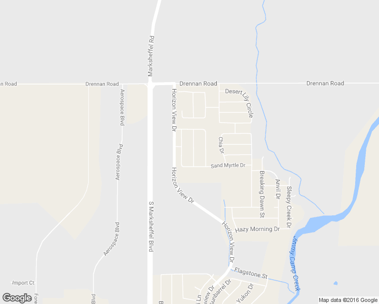 map of restaurants, bars, coffee shops, grocery stores, and more near 3816 Tahoe Forest Lane in Colorado Springs