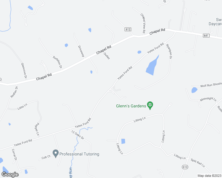 map of restaurants, bars, coffee shops, grocery stores, and more near 11661 Yates Ford Road in Fairfax Station