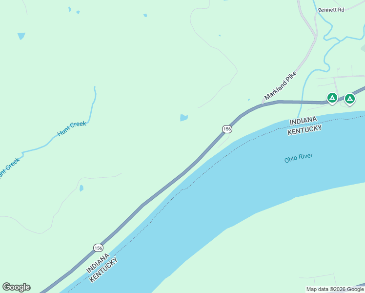 map of restaurants, bars, coffee shops, grocery stores, and more near 11449 Highway 156 in Vevay