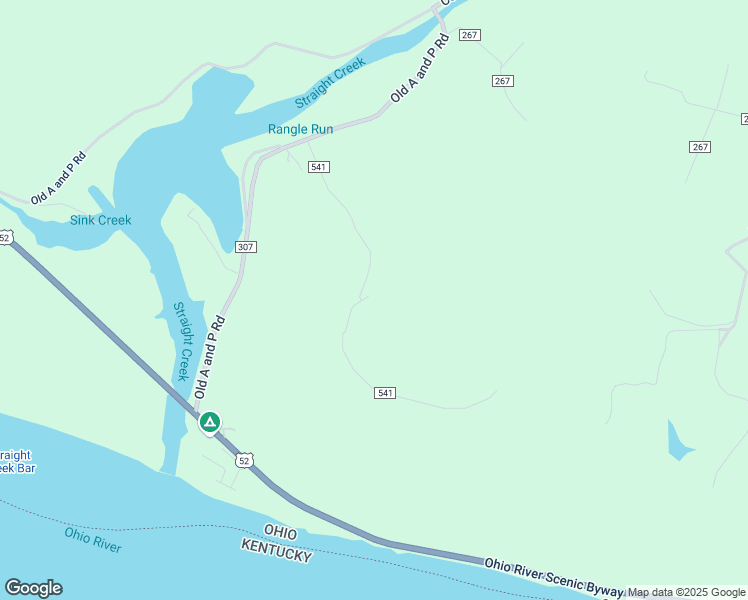 map of restaurants, bars, coffee shops, grocery stores, and more near 5082 Wrangle Run Road in Ripley