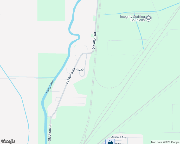 map of restaurants, bars, coffee shops, grocery stores, and more near 1223 Lee Street in Granite City