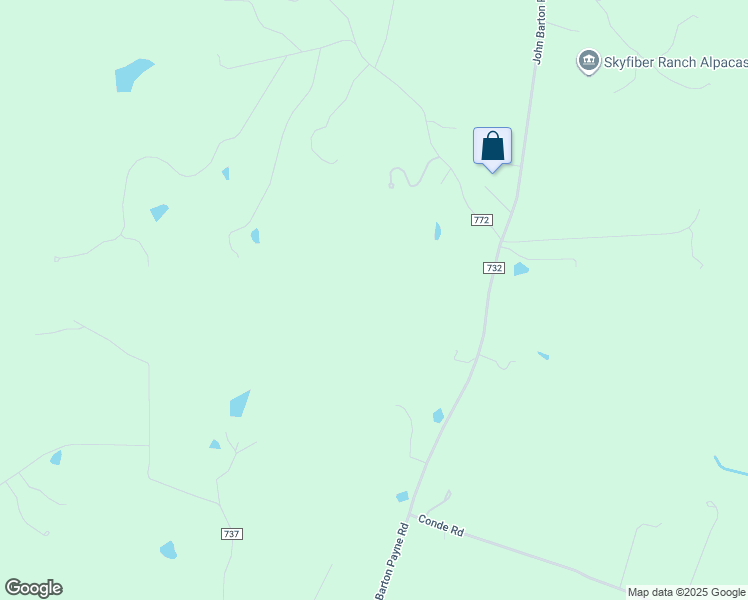 map of restaurants, bars, coffee shops, grocery stores, and more near 6308 John Barton Payne Road in Marshall