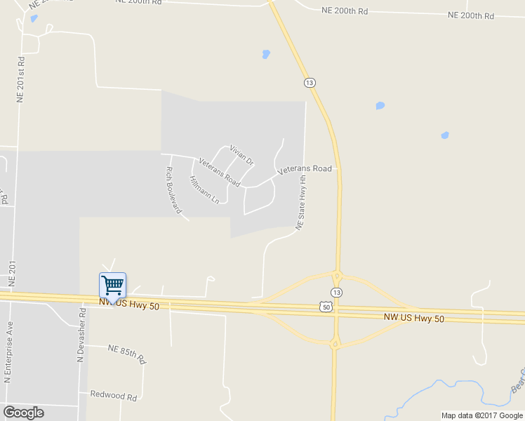 map of restaurants, bars, coffee shops, grocery stores, and more near 1211 Holland Square in Warrensburg