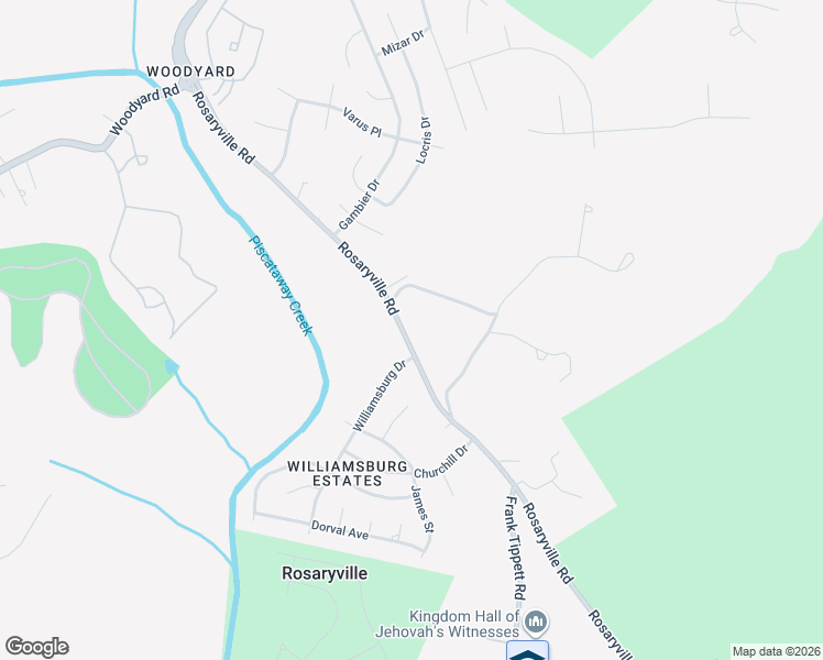 map of restaurants, bars, coffee shops, grocery stores, and more near 8103 Lisabeth Court in Upper Marlboro