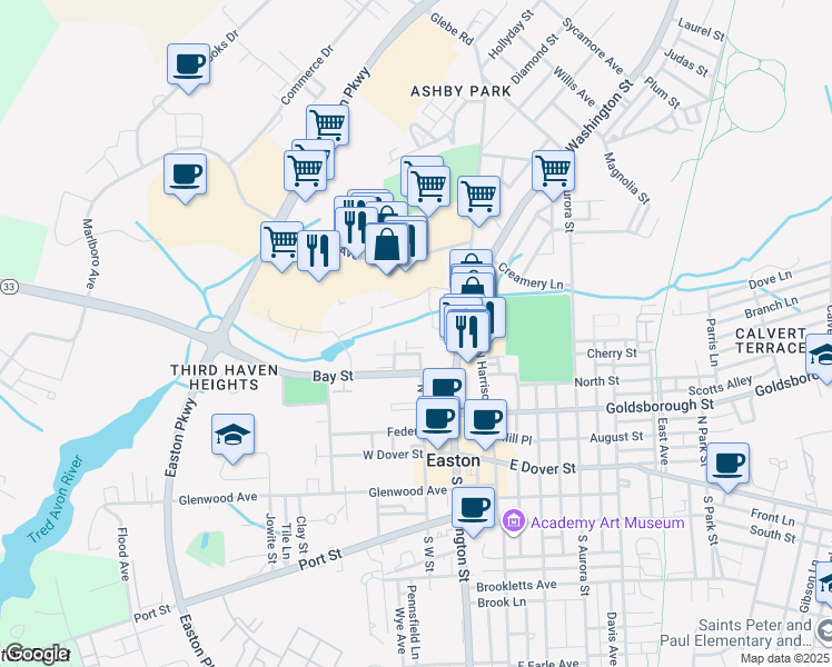 Easton MD Walk Score