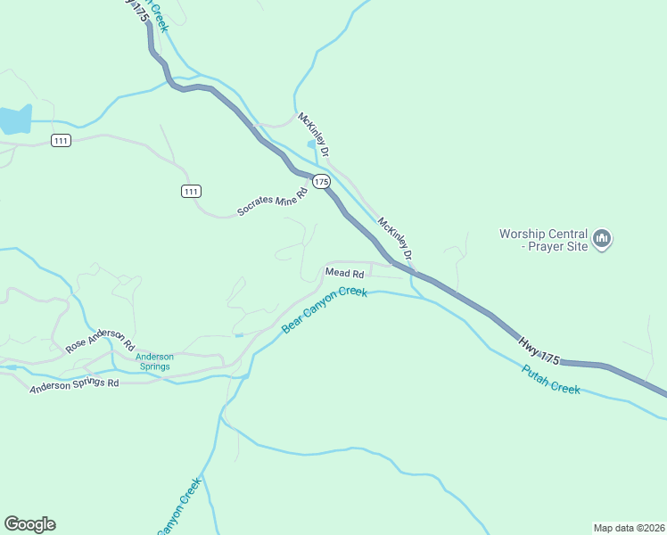 map of restaurants, bars, coffee shops, grocery stores, and more near 11999 Anderson Springs Road in Middletown