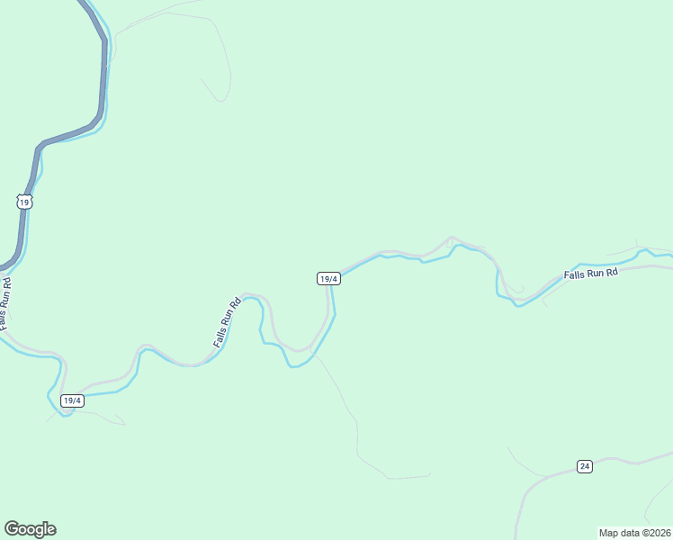 map of restaurants, bars, coffee shops, grocery stores, and more near 4044 Falls Run Road in Ireland