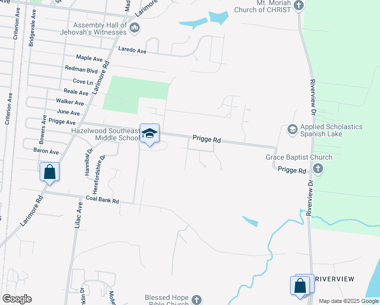 map of restaurants, bars, coffee shops, grocery stores, and more near 11660 Petite Chalet Drive in St. Louis
