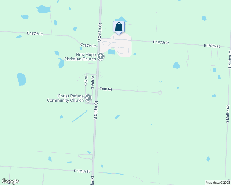 map of restaurants, bars, coffee shops, grocery stores, and more near 6001 Trott Road in Belton