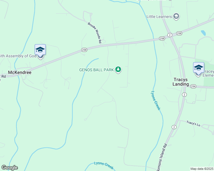 map of restaurants, bars, coffee shops, grocery stores, and more near 5705 Iron Stone Road in Lothian