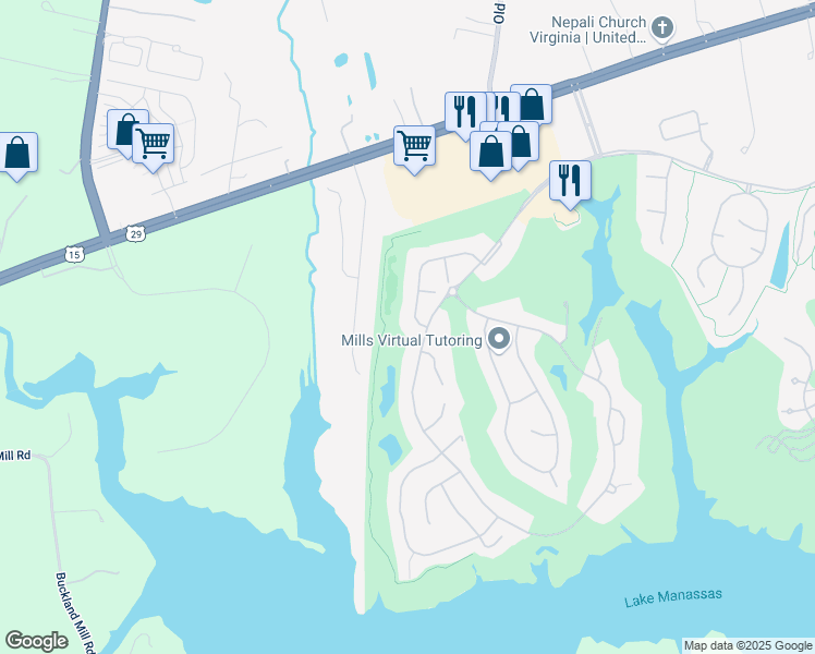 map of restaurants, bars, coffee shops, grocery stores, and more near 8234 Snead Loop in Gainesville