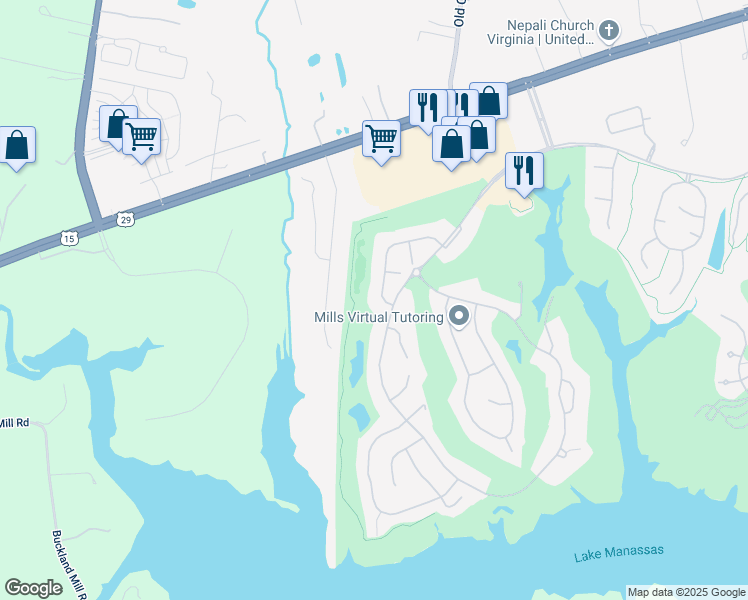 map of restaurants, bars, coffee shops, grocery stores, and more near 8230 Snead Loop in Gainesville