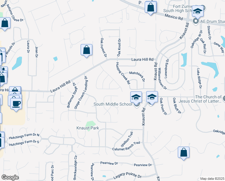 map of restaurants, bars, coffee shops, grocery stores, and more near 24 Pheasant Lane in St. Peters