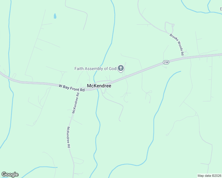 map of restaurants, bars, coffee shops, grocery stores, and more near 275 West Bay Front Road in Lothian