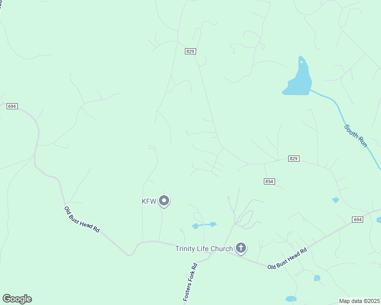 map of restaurants, bars, coffee shops, grocery stores, and more near 6061 Captains Walk in Broad Run