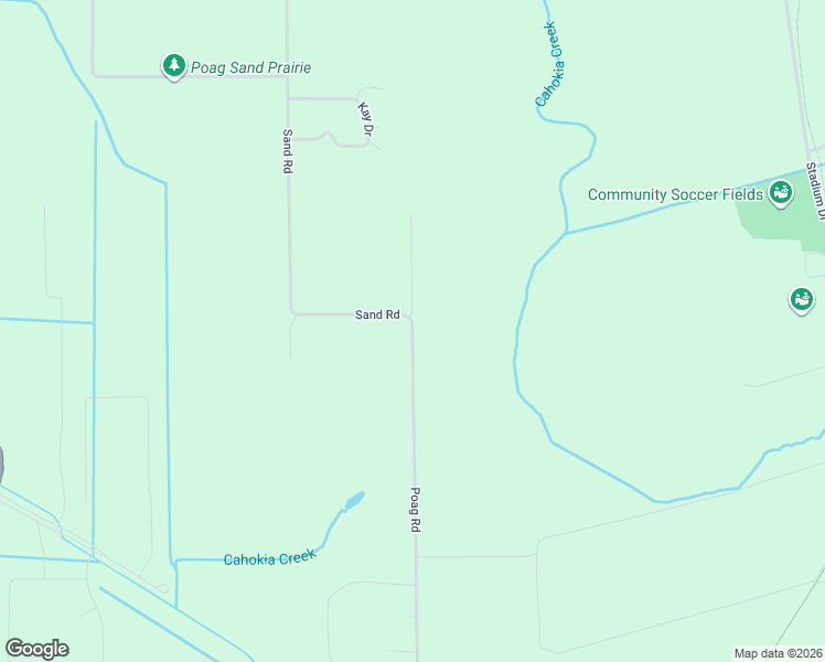 map of restaurants, bars, coffee shops, grocery stores, and more near 3400-3498 Hartzel Road in Edwardsville