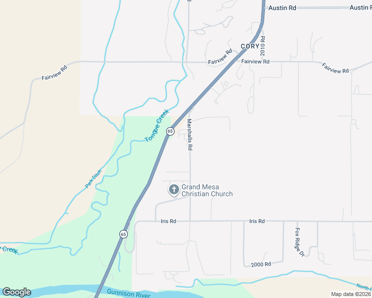 map of restaurants, bars, coffee shops, grocery stores, and more near 8841 Marshalls Road in Orchard City