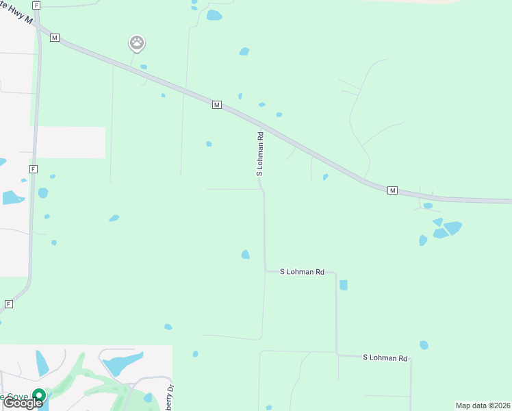 map of restaurants, bars, coffee shops, grocery stores, and more near 13225 Talley Drive in Wright City