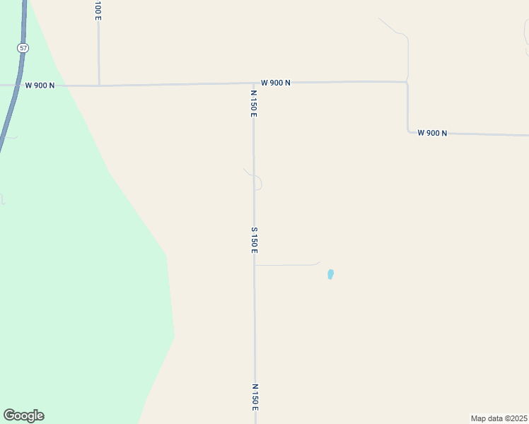 map of restaurants, bars, coffee shops, grocery stores, and more near 8610 North 150 East in Washington