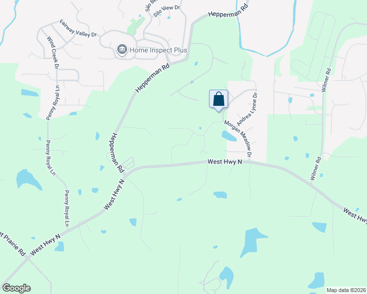 map of restaurants, bars, coffee shops, grocery stores, and more near 800 West Highway North in Wentzville