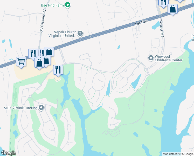 map of restaurants, bars, coffee shops, grocery stores, and more near 8039 Arcadian Shore Court in Gainesville