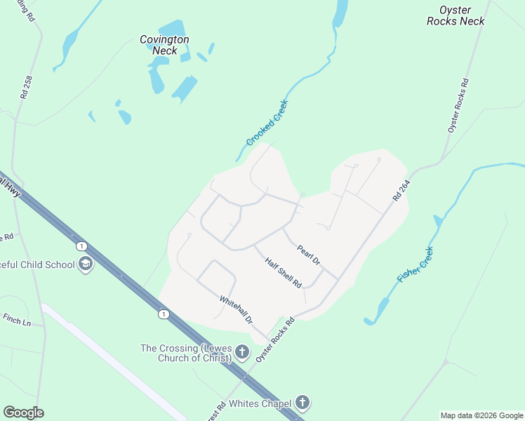 map of restaurants, bars, coffee shops, grocery stores, and more near 15098 Oyster Shell Drive in Milton