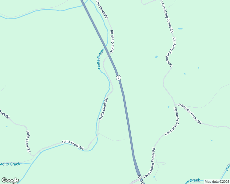 map of restaurants, bars, coffee shops, grocery stores, and more near Holts Creek Road in Foster