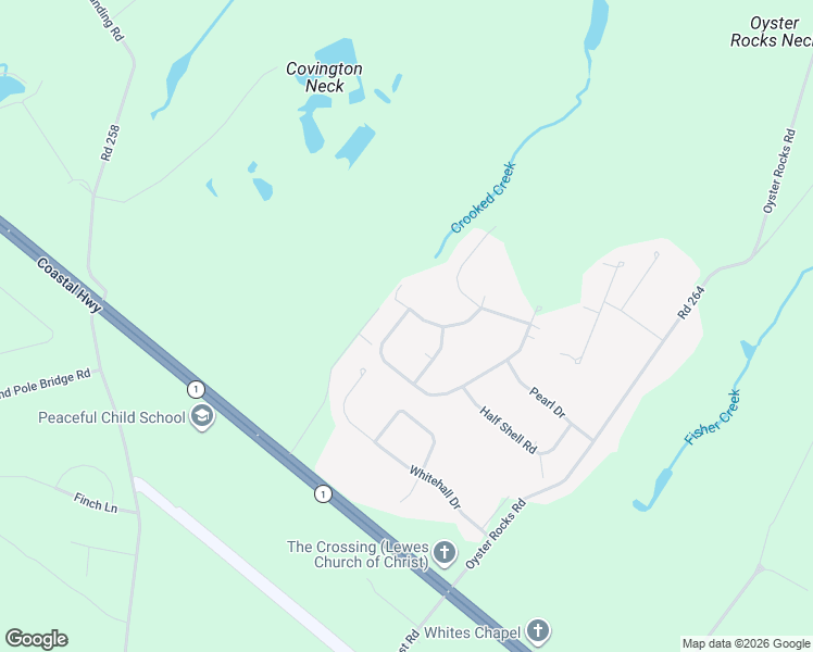 map of restaurants, bars, coffee shops, grocery stores, and more near 15070 Oyster Shell Drive in Milton