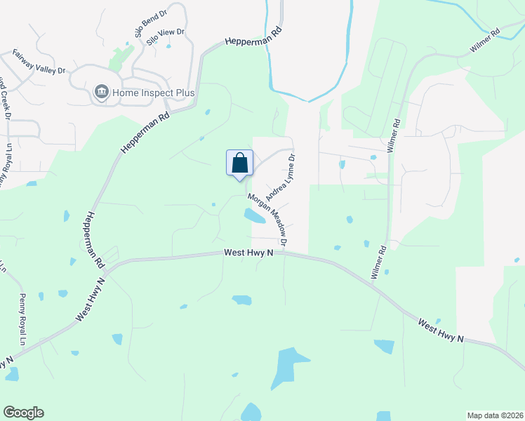 map of restaurants, bars, coffee shops, grocery stores, and more near 1019 Morgan Meadow Drive in Wentzville
