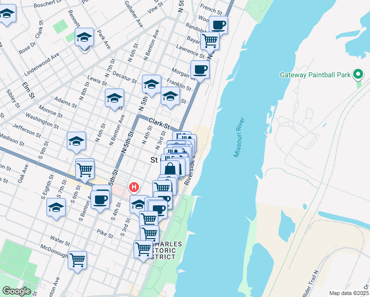 401 North Main Street, St. Charles MO Walk Score