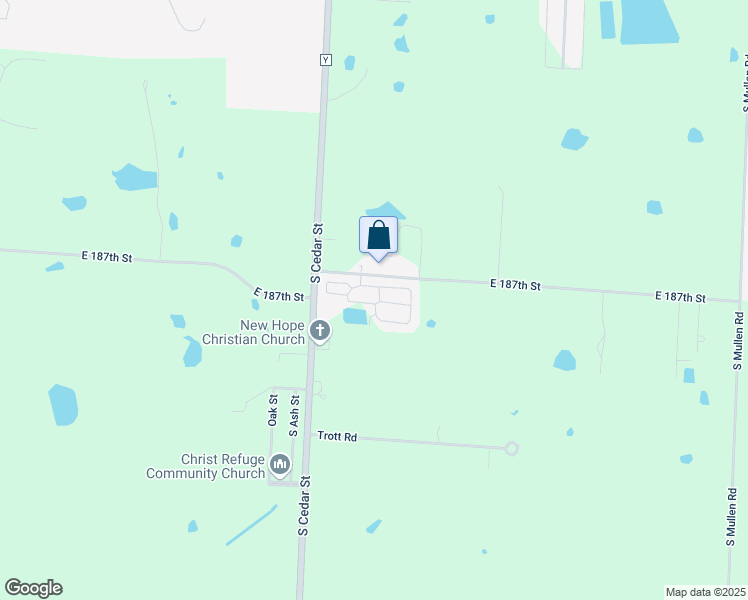 map of restaurants, bars, coffee shops, grocery stores, and more near 5801 East 187th Street in Belton