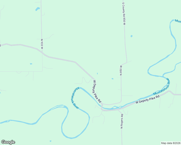 map of restaurants, bars, coffee shops, grocery stores, and more near 8780 West Deputy Pike Road in Deputy