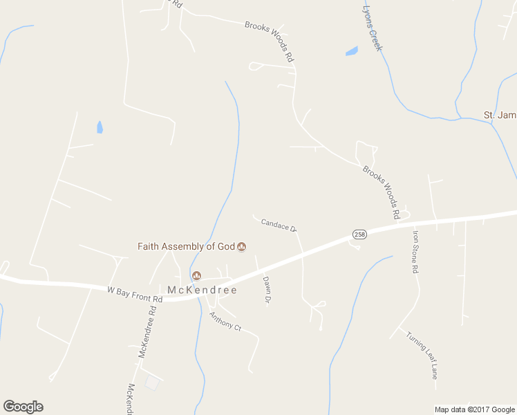 map of restaurants, bars, coffee shops, grocery stores, and more near 5904 Candace Drive in Lothian