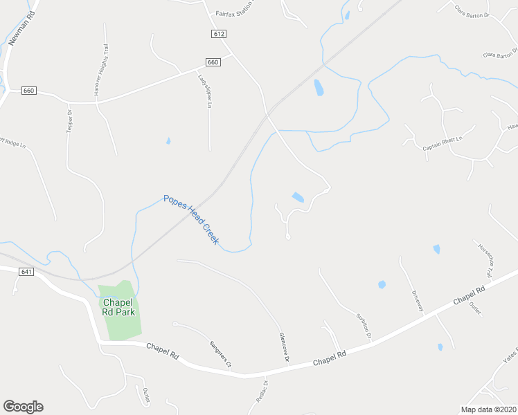 map of restaurants, bars, coffee shops, grocery stores, and more near 6608 Stonecrest Lane in Fairfax Station