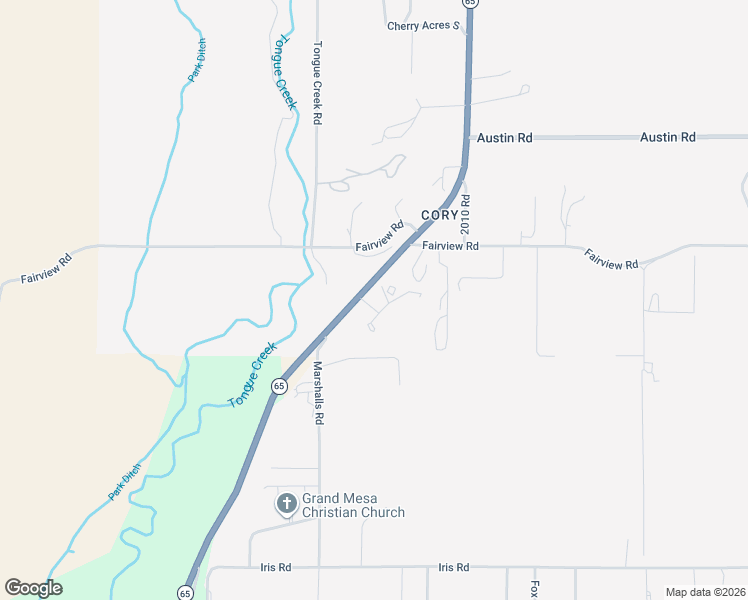map of restaurants, bars, coffee shops, grocery stores, and more near 901-925 1995 Road in Orchard City