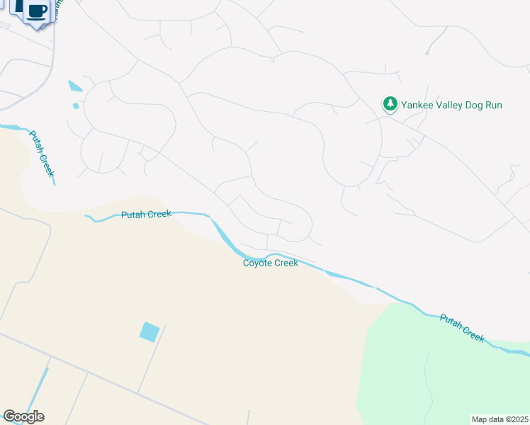 map of restaurants, bars, coffee shops, grocery stores, and more near 19860 Bear Valley Road in Hidden Valley Lake