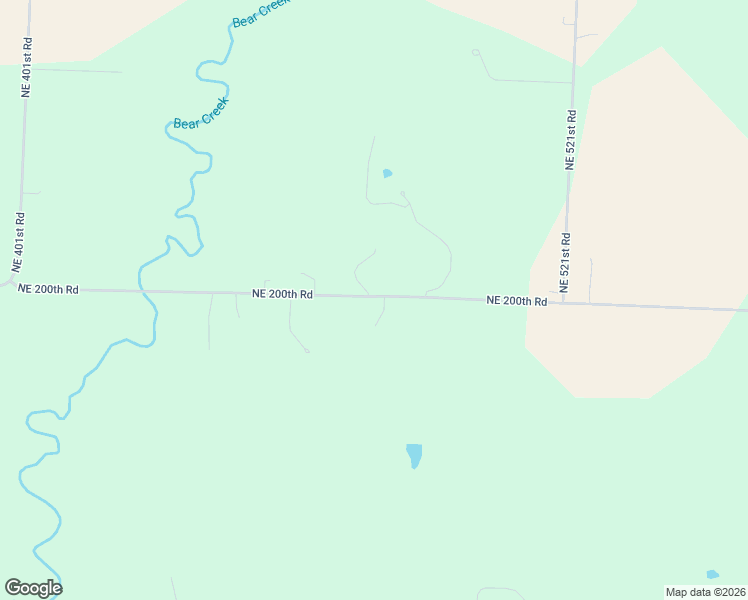 map of restaurants, bars, coffee shops, grocery stores, and more near Northeast 200th Road in Knob Noster