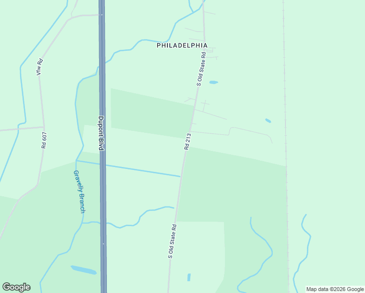 map of restaurants, bars, coffee shops, grocery stores, and more near 13990 South Old State Road in Ellendale