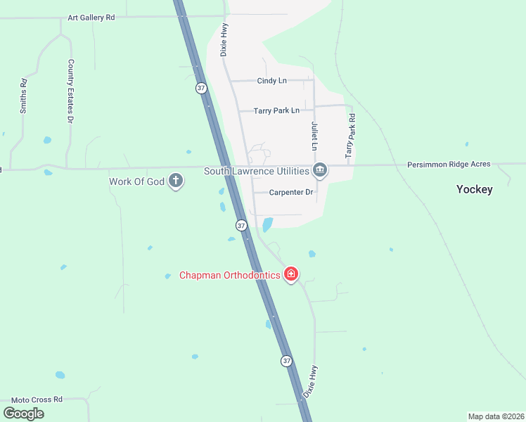 map of restaurants, bars, coffee shops, grocery stores, and more near 1959 Dixie Highway in Mitchell