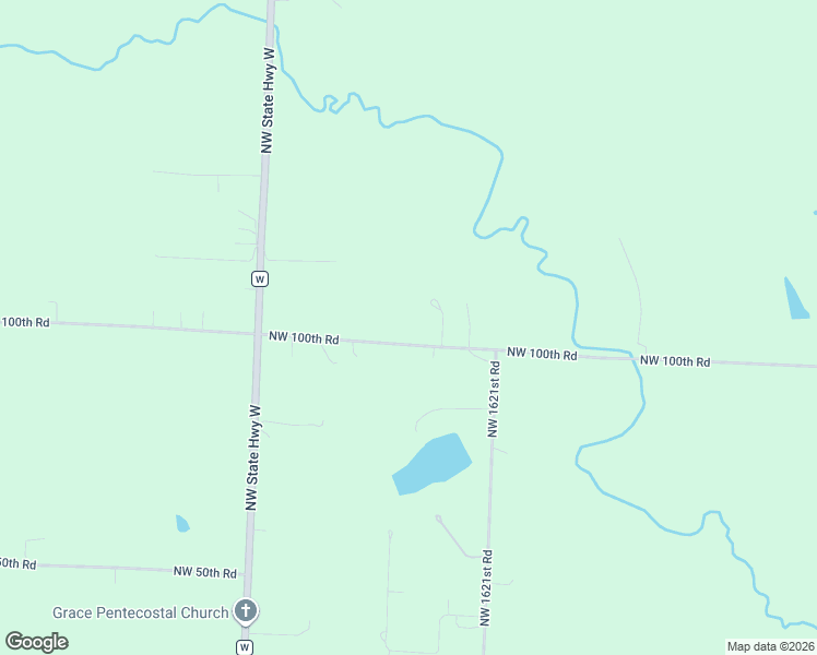 map of restaurants, bars, coffee shops, grocery stores, and more near 1641 Northwest 100th Road in Kingsville